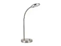 LivingStyles Tyler Metal LED Desk Lamp, Nichkel offer