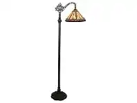 LivingStyles Felice Tiffany Stained Glass Floor Lamp, Small offer