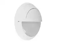 LivingStyles Polyring IP65 Italian Made Exterior Bunker Wall Light, Eyelid, Round, White offer