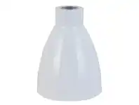 LivingStyles Retro Metal Pendant Light Shade, White offer