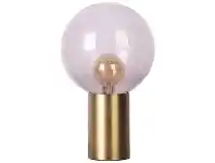 LivingStyles Terrazo Glass & Metal Touch Table Lamp offer