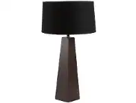 LivingStyles Playa Table Lamp, Walnut / Black offer