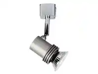 LivingStyles Zap Halogen Track Spotlight, GU10, 35W, Silver offer