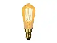 LivingStyles Allume Vintage Squirrel Cage Filament Globe, E14, ST38 Shape offer
