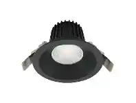 LivingStyles Elias II LED Downlight, 12W, CCT, Black (MD595B-CCT) offer