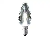 LivingStyles CLL Crystal Dimmable LED Candle Globe, E14, 6500K offer