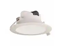 LivingStyles SAL Wave Commercial Grade LED Downlight, 12W, CCT, White (S9066TC WH) offer