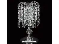 LivingStyles Hera Asfour Crystal Table Lamp, Chrome offer