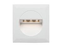 Rye IP54 LED Recessed Indoor / Outdoor Steplight, Square, White