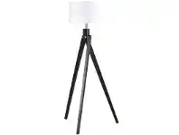 LivingStyles Inigo Tripod Floor Lamp, Black / White offer