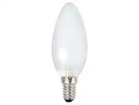 LivingStyles CLL Dimmable LED Candle Globe, E14, 2700K, Pearl offer