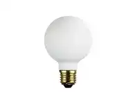 LivingStyles Allume G95 Dimmable LED LGlobe, E27, 2700K, Opal offer