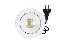 LivingStyles Titan 60Â° Dimmable Gimbal LED Downlight, 8W, CCT offer