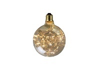LivingStyles Allume G125 Dimmable LED Wire Filament Decor Globe, E27 offer