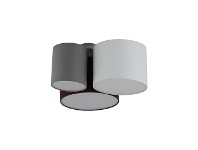 Fayda Fabric Shade Batten Fix Ceiling Light, 3 Light