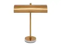 Hamlin Metal Desk Lamp, Brass