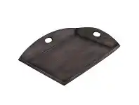 Homestead Solid Mahogany Timber Tray, Smokey Grey