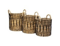 LivingStyles Akbar 3 Piece Storage Basket Set offer