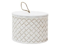 LivingStyles Rawlins Decorative Canister, Small offer