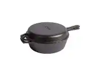 BCF Campfire Cast Iron Quart Combo Cooker offer