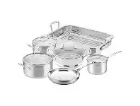 LivingStyles Scanpan Impact 6 Piece Cookware Set with Roaster offer