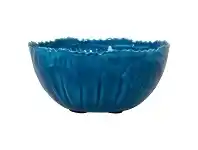 Ameson Enamelled Iron Round Bowl, Extra Small, Blue