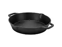 LivingStyles Pyrolux Pyrocast Cast Iron Chef Pan, 34cm offer