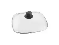 LivingStyles Woll Safety Glass Lid, Square, 28cm offer