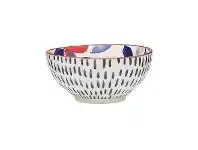 LivingStyles Ecology Punch Stoneware Noodle Bowl, Pomegranate offer