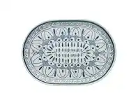 LivingStyles Ecology Oasis Stoneware Oval Platter, Large offer