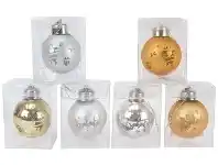 The Party People Shop Christmas Bauble - LED Colour Change, Assorted offer