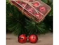 Bells - Medium, Red 8 pk