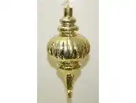 The Party People Shop Christmas Bauble - LED Finial 28 cm, Gold offer