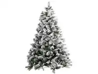 The Party People Shop Christmas Tree - The Russian, 7 ft Green with Snow offer