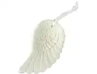The Party People Shop Christmas Ornament - Porcelain Wing offer