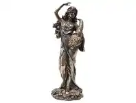 LivingStyles Veronese Cold Cast Bronze Coated Figurine, Fortuna, Small offer