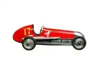 LivingStyles B.B. Korn Antique Racer Scale Model, Red offer