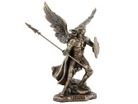 LivingStyles Veronese Cold Cast Bronze Coated Angel Figurine, Raphael offer