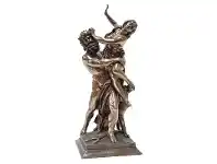 Veronese Cold Cast Bronze Coated Figurine, Gian Lorenzo Bernini's The Rape of Proserpina