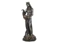 LivingStyles Veronese Cold Cast Bronze Coated Figurine, Fortuna, Large offer
