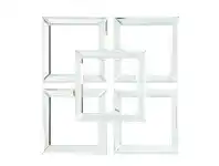 LivingStyles Achim Square Pattern Mirrored Wall Art offer