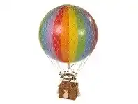 LivingStyles Jules Verne Hot Air Balloon Model, Rainbow offer