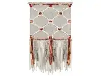 LivingStyles Vellum Handcrafted Textured Macrame Wall Hanging offer