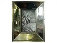 LivingStyles Calderon Mirrored Photo Frame, 4x6" offer