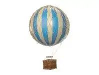 LivingStyles Floating The Skies Hot Air Balloon Model, Blue offer