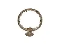 LivingStyles Davila Metal Wreath Tealight Holder offer