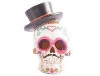 LivingStyles Calavera Art Sculpture, Man in Hat offer