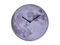 Over The Moon Round Wall Clock, 27cm