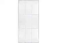 Beluga II Iron Frame Antique Floor Mirror, 220cm