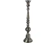 LivingStyles Ives Aluminium Pillar Candle Holder, Medium offer